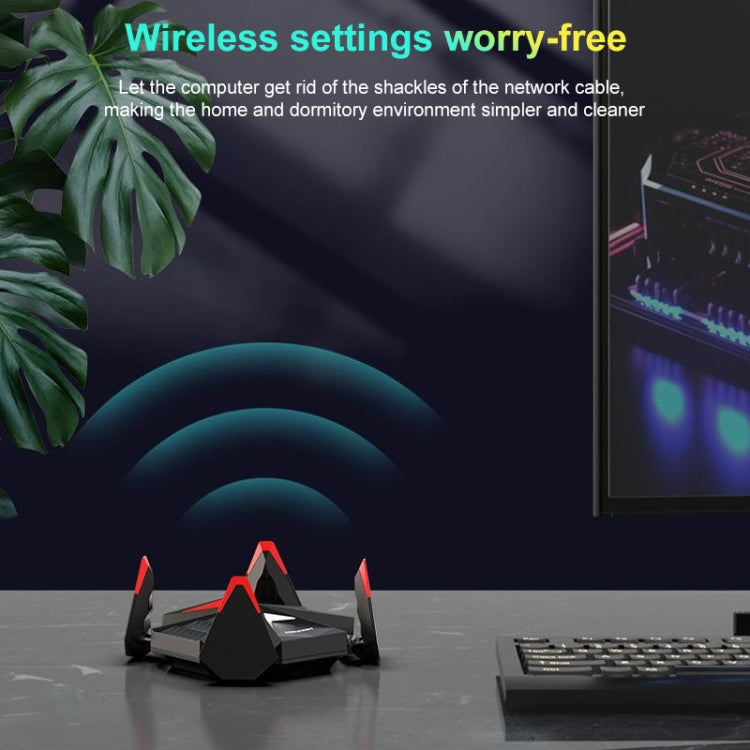 COMFAST CF-977AX 5400Mbps Tri-Band Wireless Network Card WiFi6 Type-C Adapter, CF-977AX COMFAST CF-977AX 5400Mbps Tri-Band Wireless Network Card WiFi6 Type-C Adapter, CF-977AX